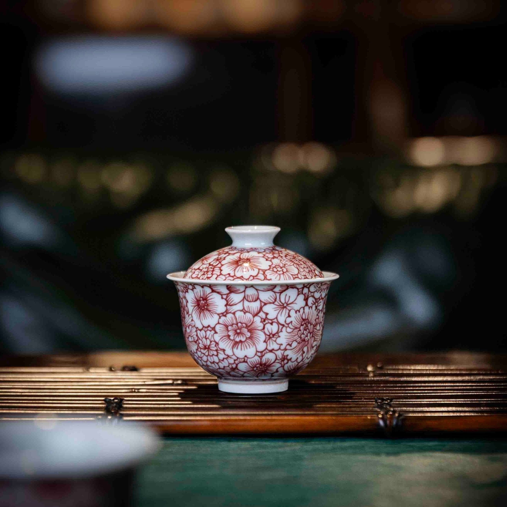 Wan Hua 70cc - Jing De Zhen Porcelain Gaiwan - zycs_China