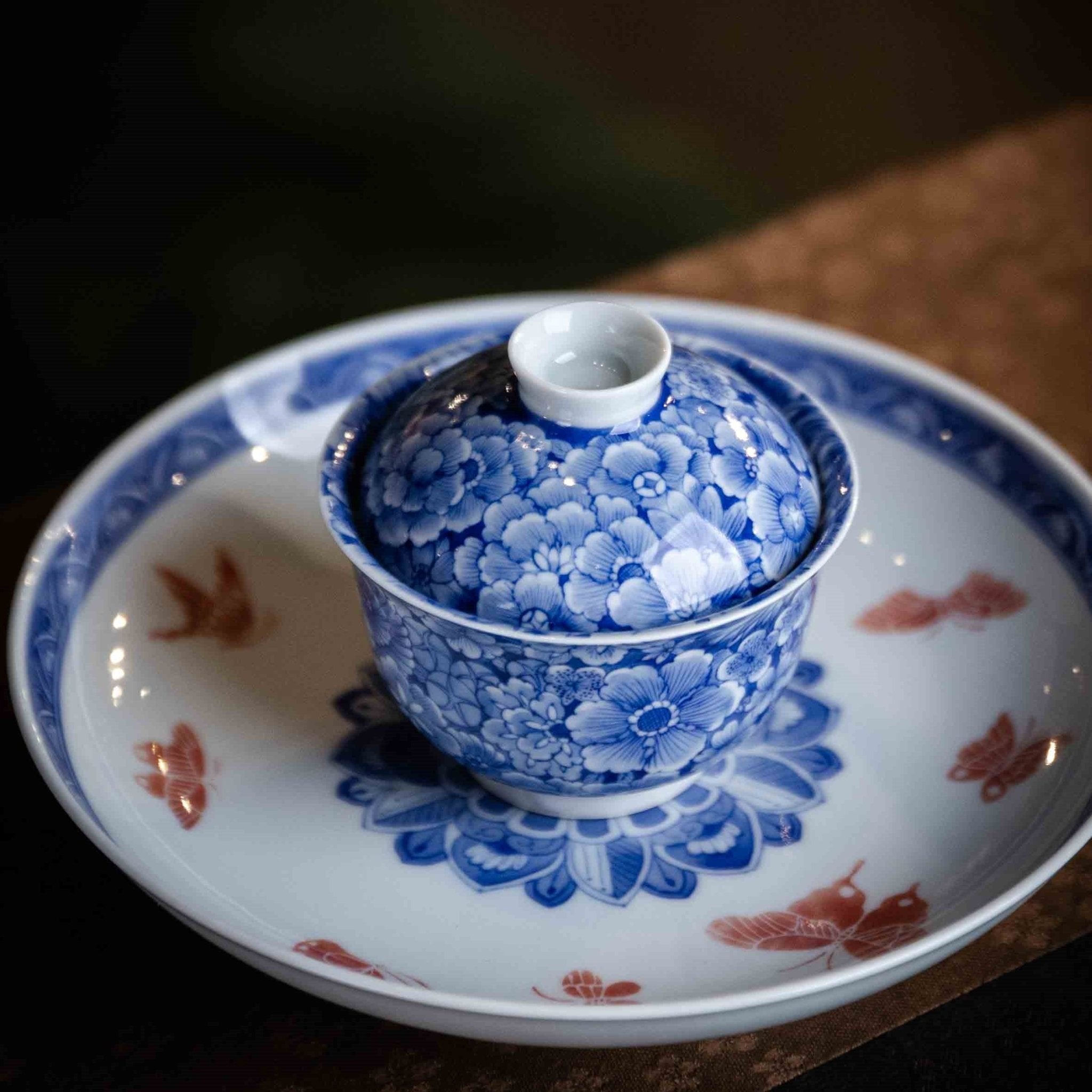 Wan Hua 80cc - Jing De Zhen Porcelain Gaiwan - zycs_China