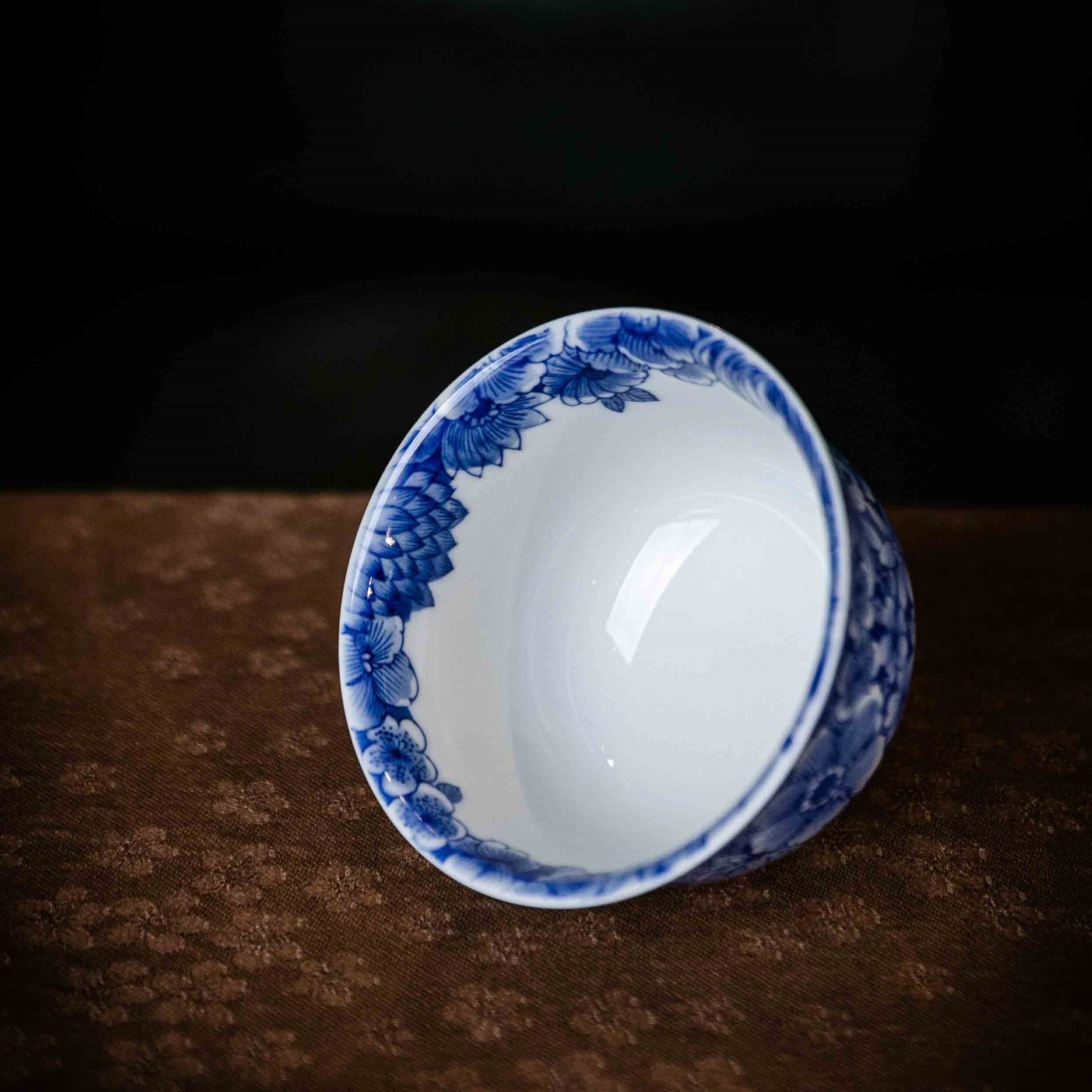 Wan Hua 80cc - Jing De Zhen Porcelain Gaiwan - zycs_China