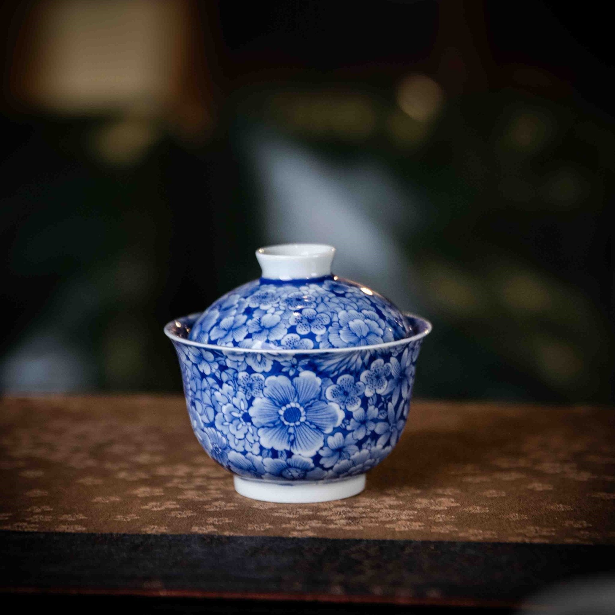 Wan Hua 80cc - Jing De Zhen Porcelain Gaiwan - zycs_China
