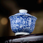 Wan Hua 80cc - Jing De Zhen Porcelain Gaiwan - zycs_China