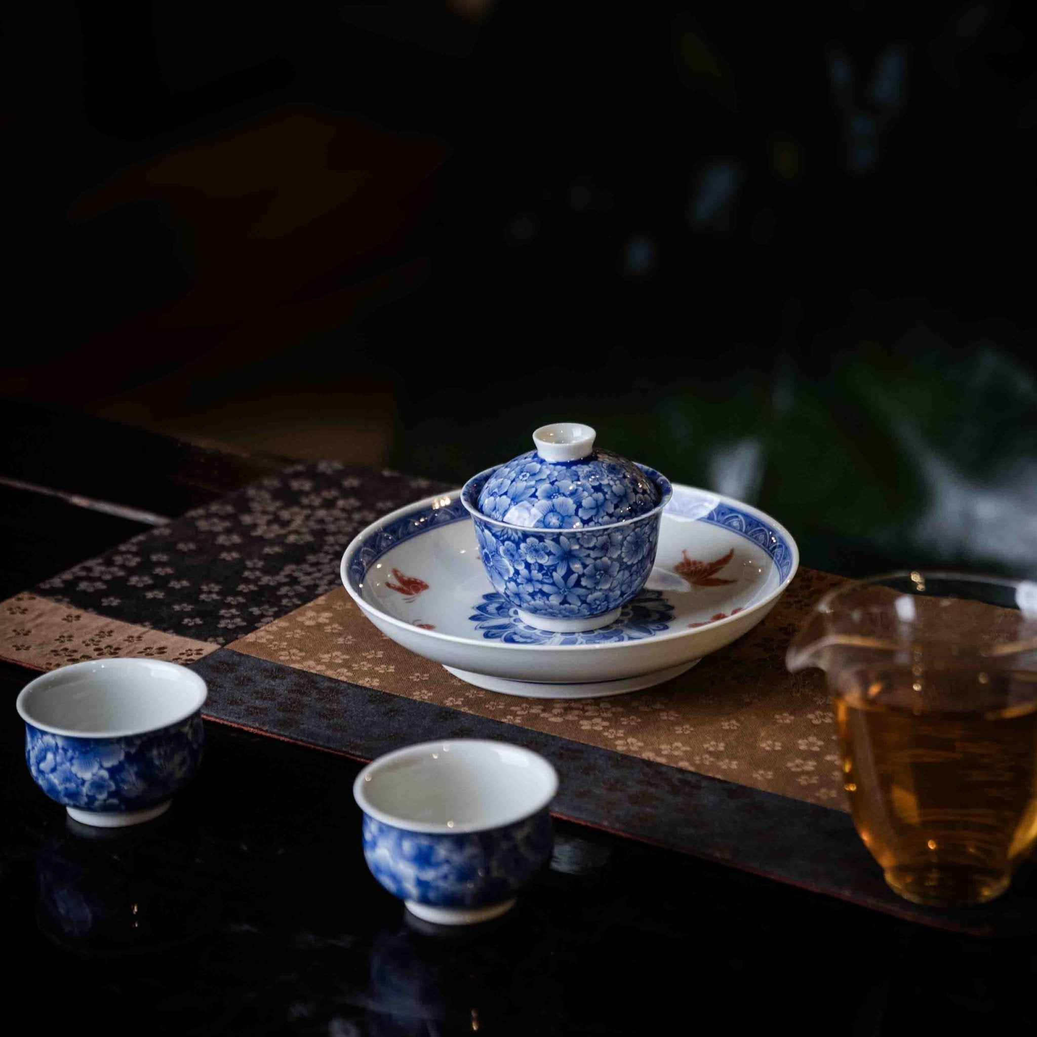 Wan Hua 80cc - Jing De Zhen Porcelain Gaiwan - zycs_China