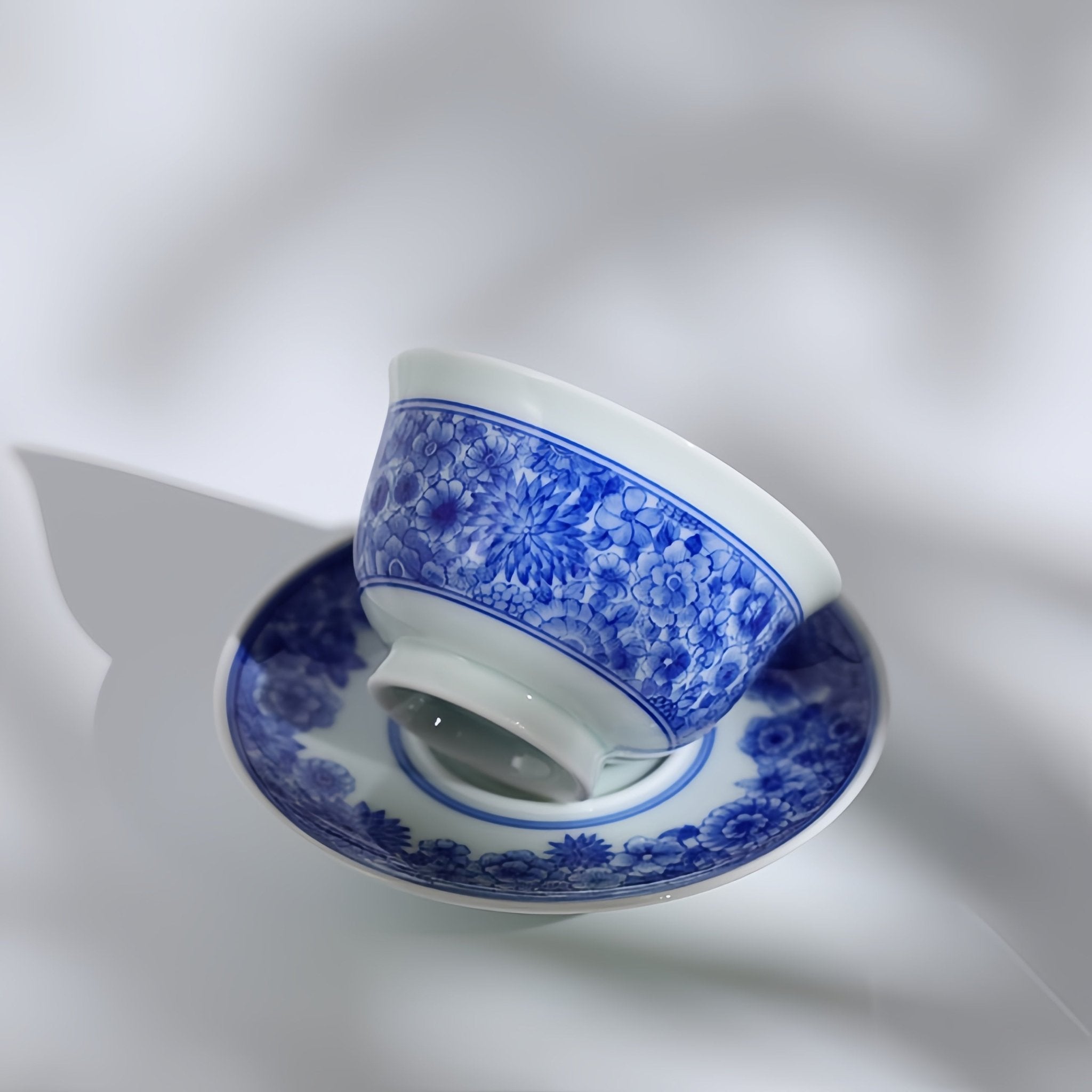 Wan Hua 90cc - Jing De Zhen Porcelain Teacup - zycs_China