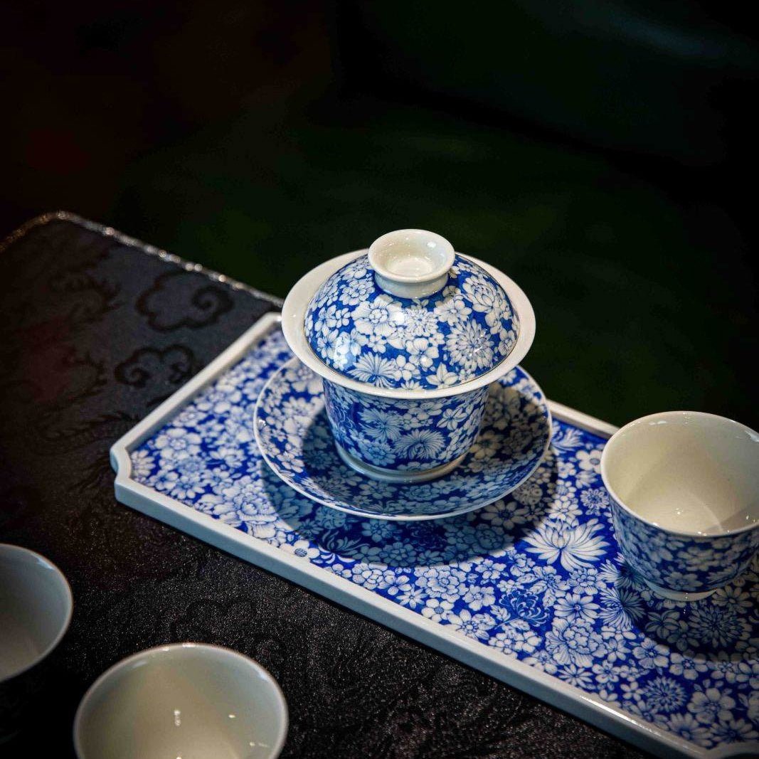 Wan Hua - Jing De Zhen Porcelain Gaiwan - zycs_China