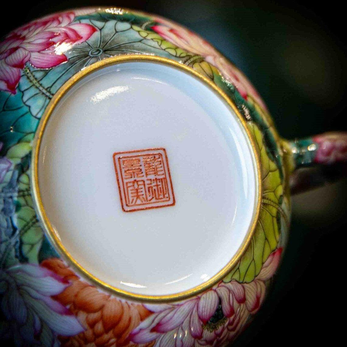 Wan Hua - Jing De Zhen Porcelain Teapot - zycs_China