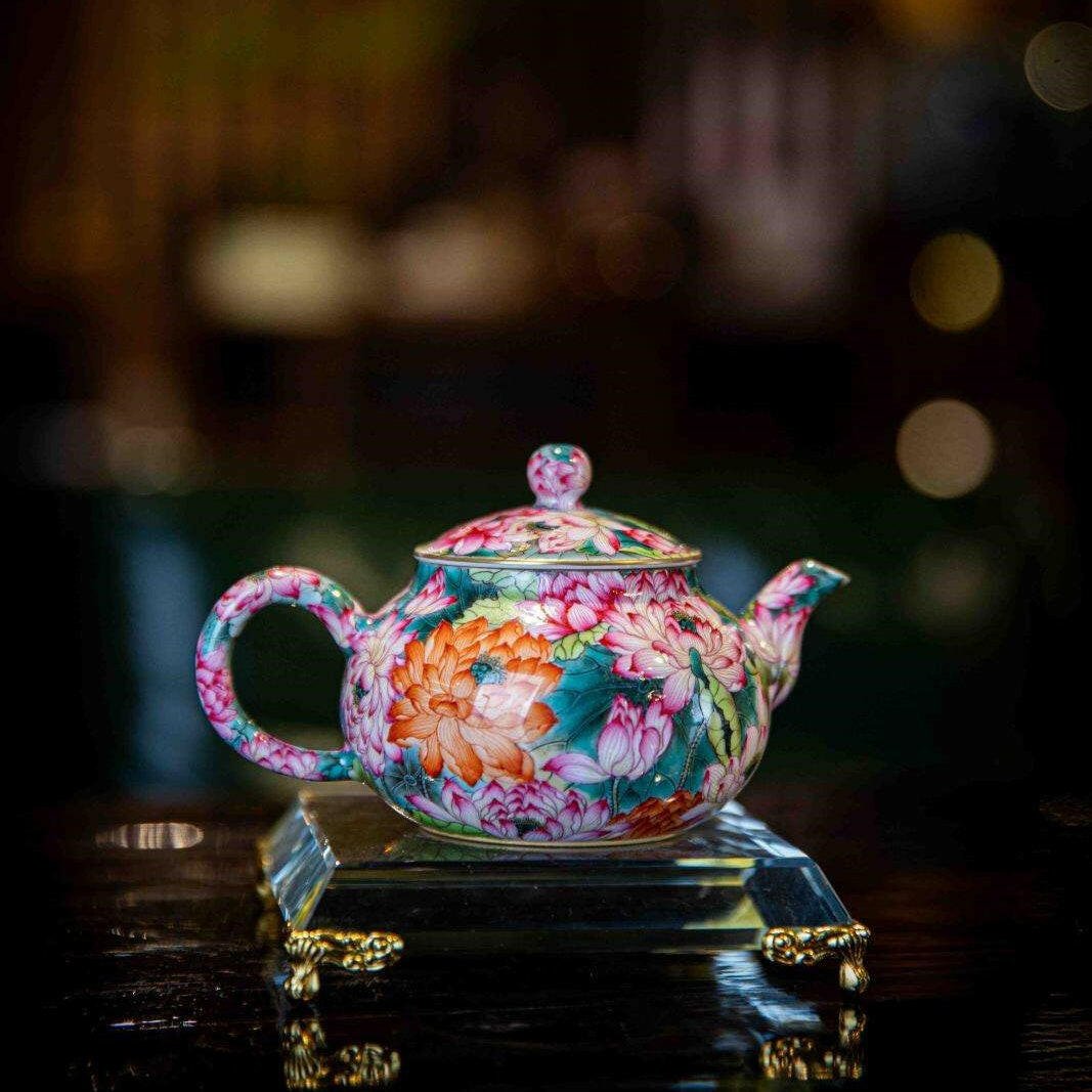 Wan Hua - Jing De Zhen Porcelain Teapot - zycs_China