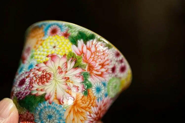 Wan Ju - Jing De Zhen Porcelain Teacup - zycs_China - tea - teapot