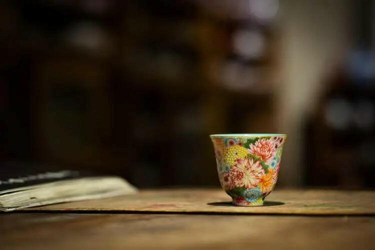 Wan Ju - Jing De Zhen Porcelain Teacup - zycs_China - tea - teapot