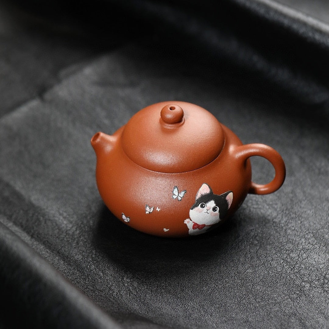 Wen Dan 120cc - Yixing Handmade Teapot - zycs_China
