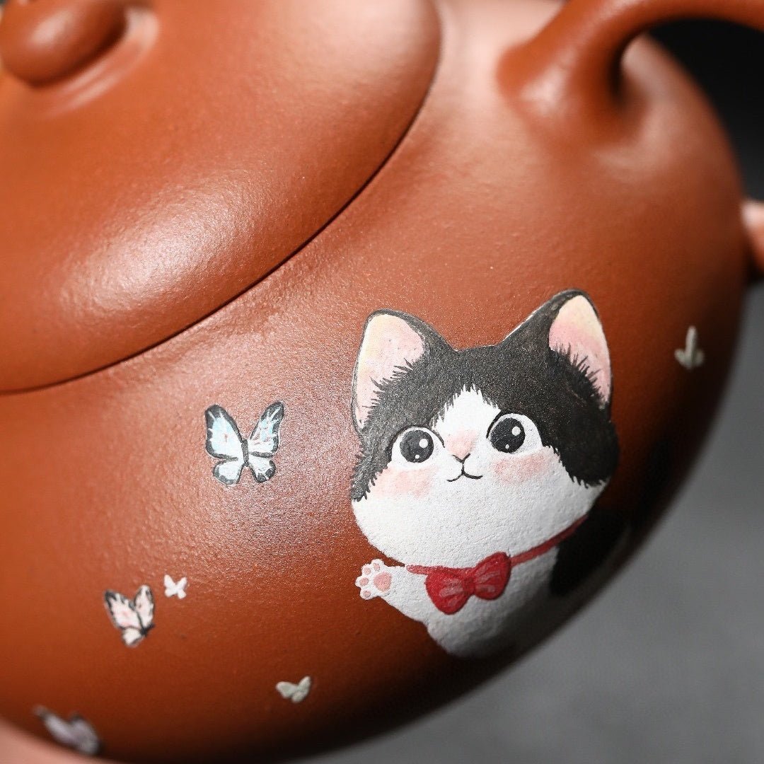 Wen Dan 120cc - Yixing Handmade Teapot - zycs_China