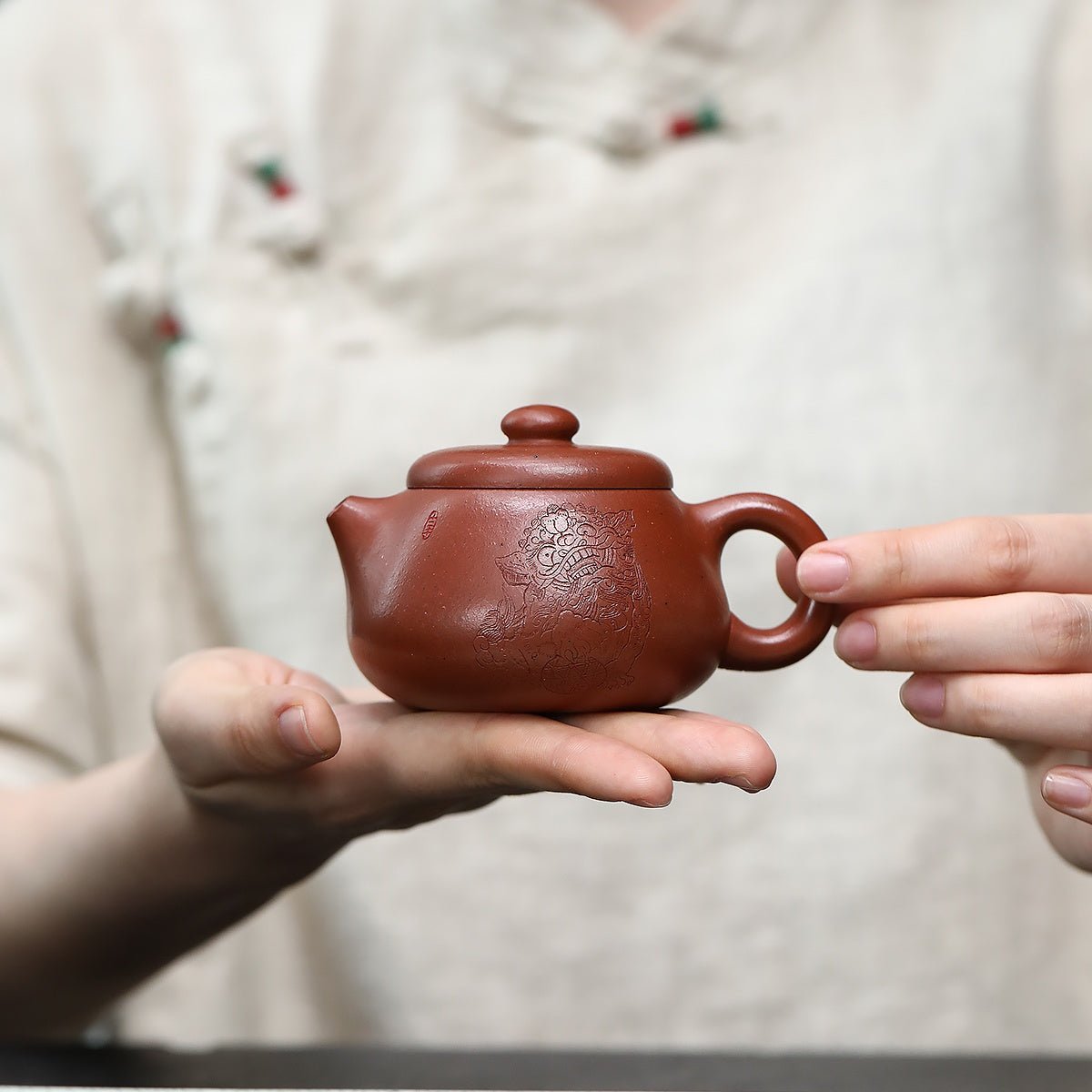 Wen Dan 140cc - Yixing Handmade Teapot - zycs_China