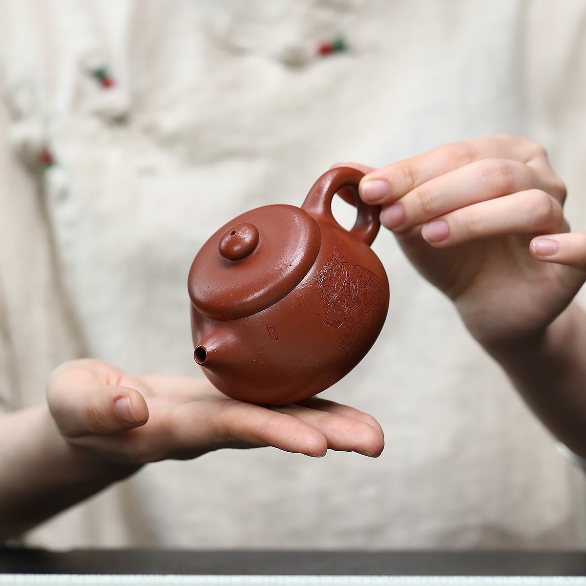 Wen Dan 140cc - Yixing Handmade Teapot - zycs_China