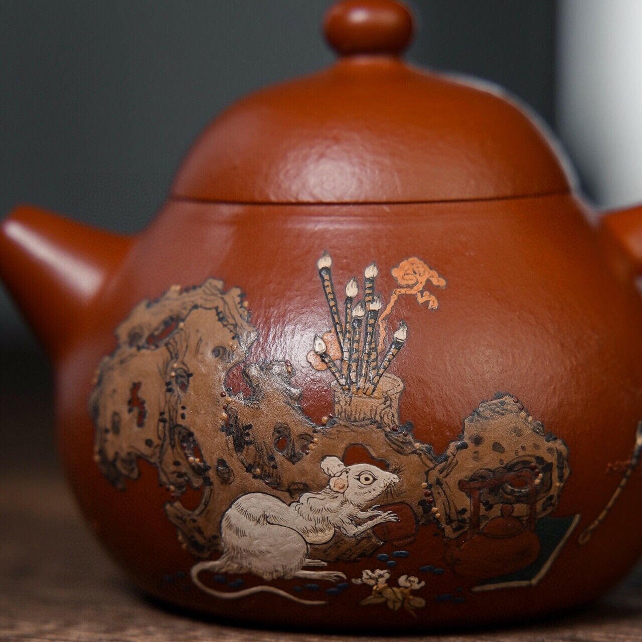 Wen Dan 160cc - Yixing Handmade Teapot - zycs_China