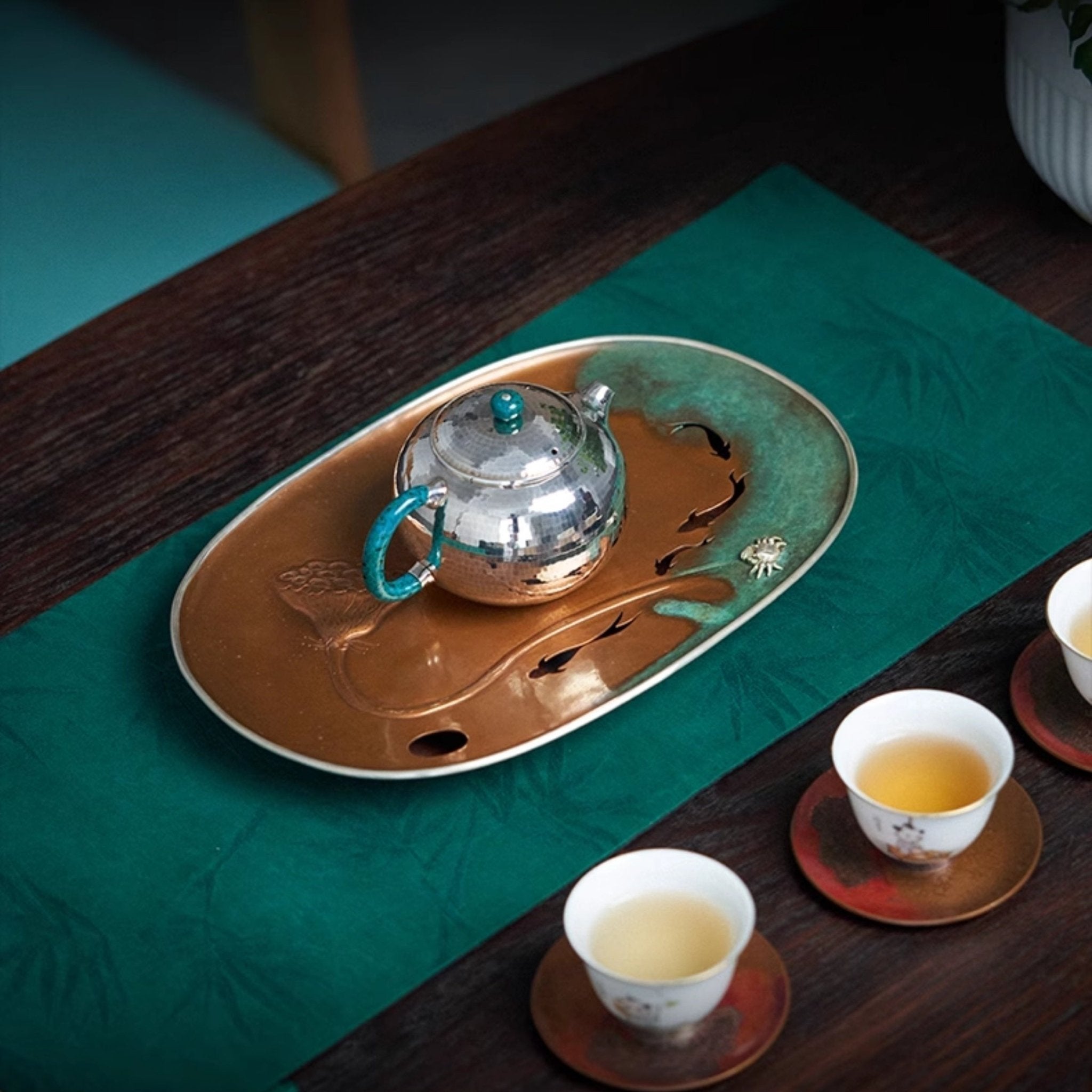 Wen Dan 200cc - Handmade silver pot - zycs_China