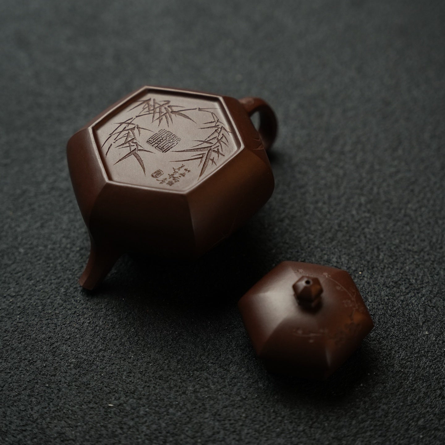 Wen Le 160cc - Yixing Handmade Teapot - zycs_China