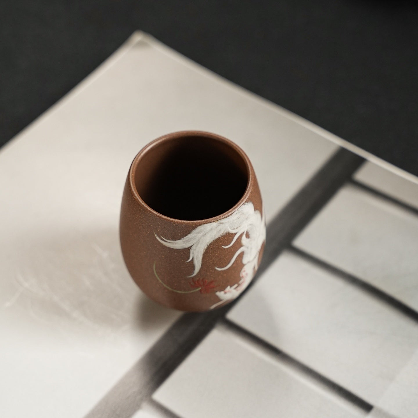 Wen Xiang 110cc - Yixing Handmade Teacup - zycs_China