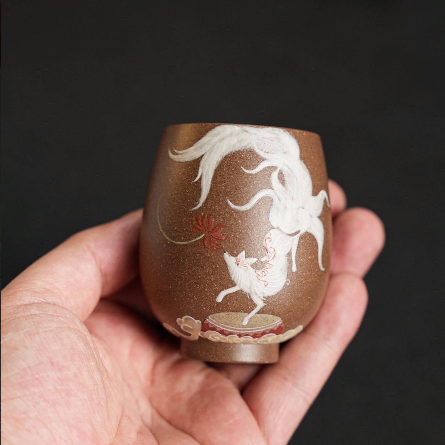 Wen Xiang 110cc - Yixing Handmade Teacup - zycs_China