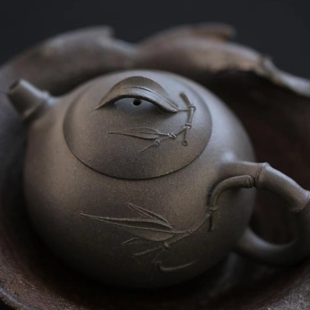 Wen Zhu 160cc - Yixing Handmade Teapot - zycs_China