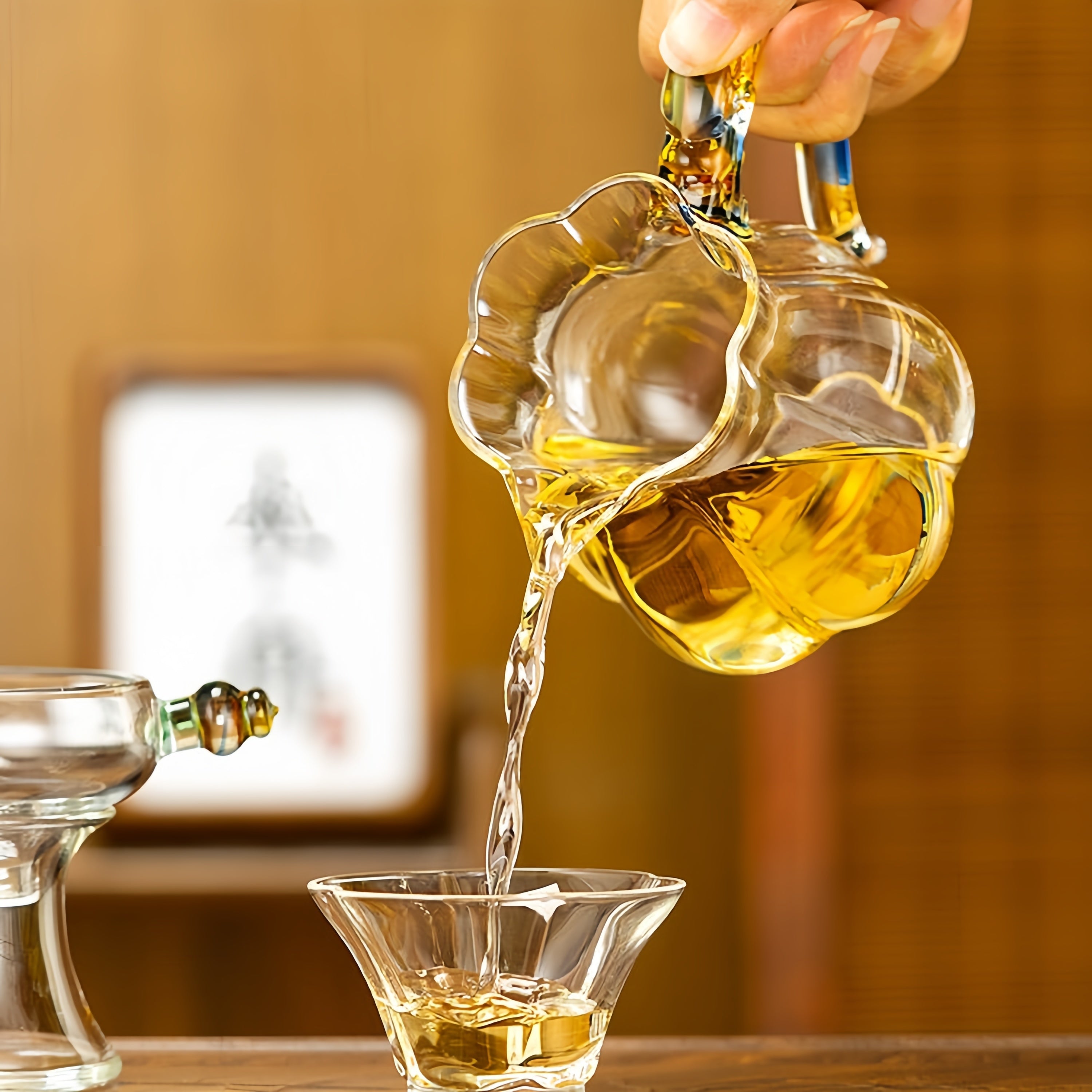 Jin Long Cha Hai(Mi Cui) 315cc - Glass fairness cup zycschina