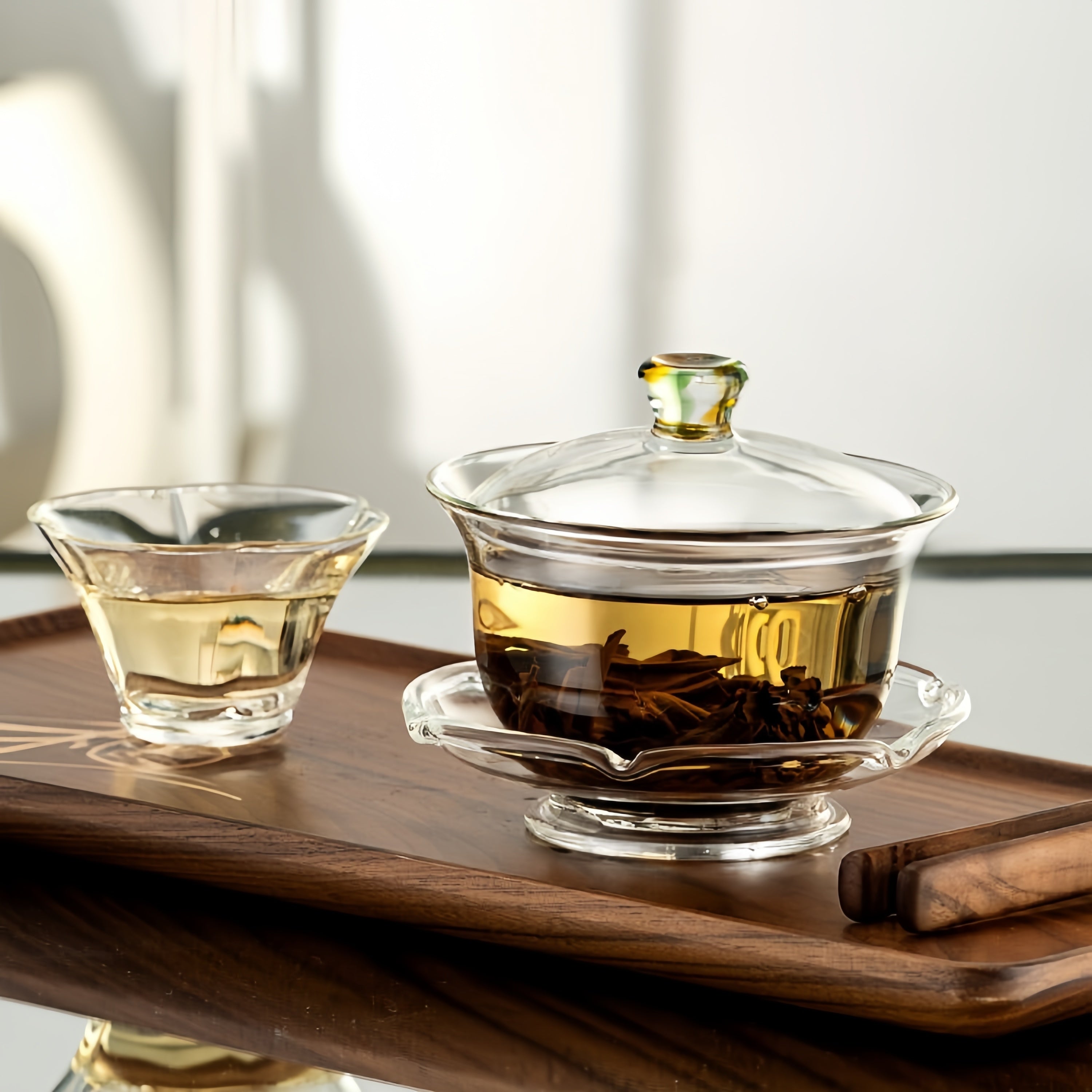 Qin Lian 220cc - Glass Gaiwan zycschina