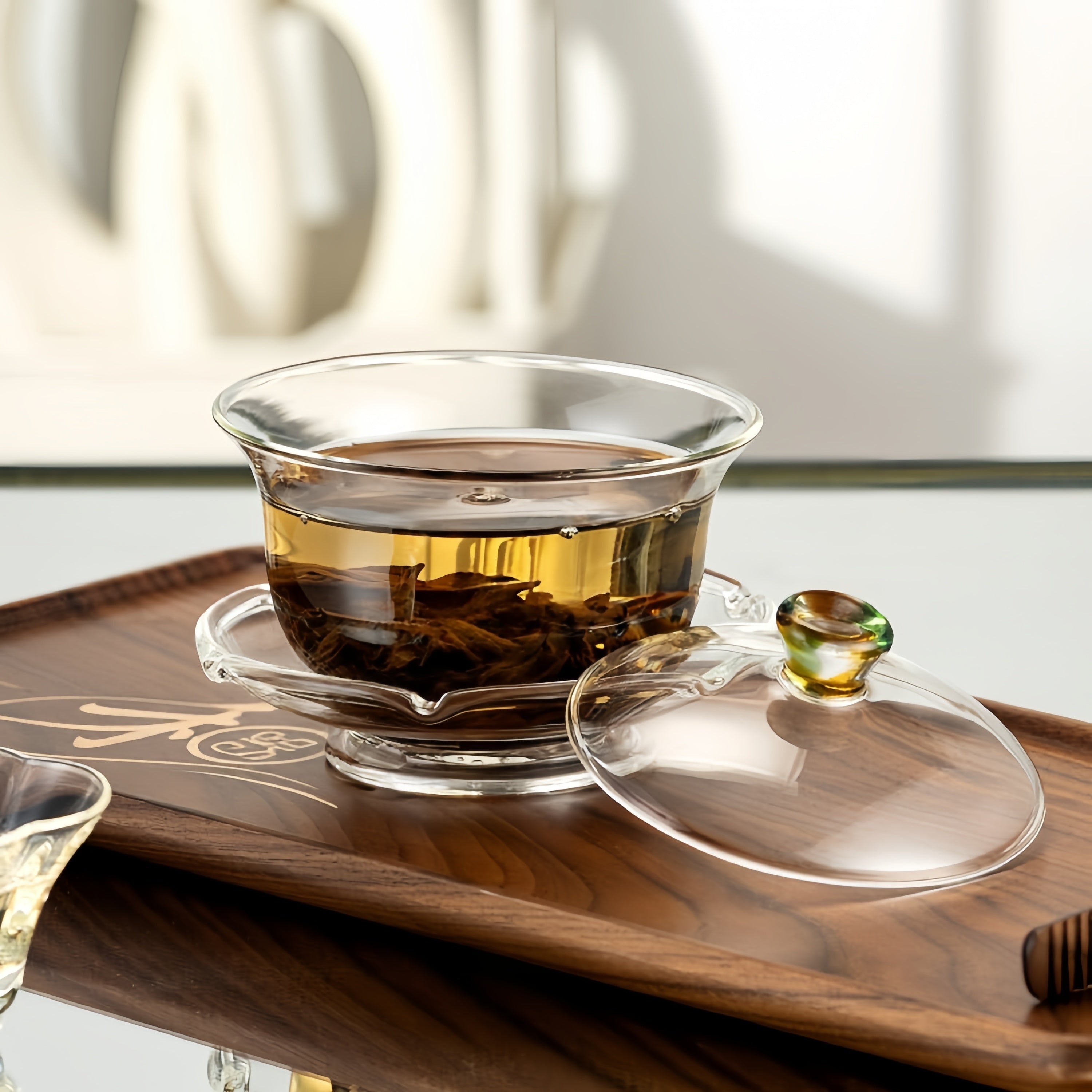 Qin Lian 220cc - Glass Gaiwan zycschina