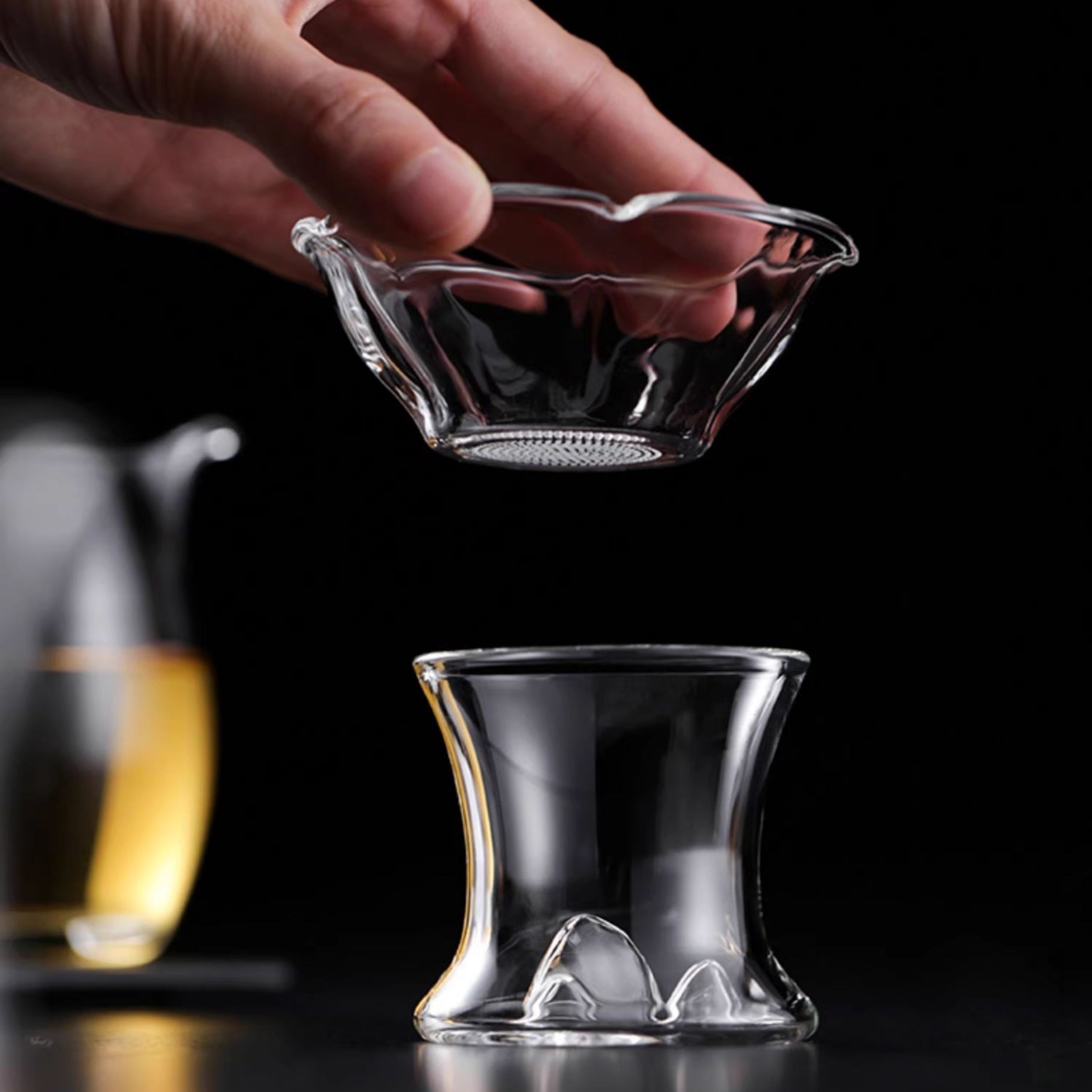 Guan Shan - Glass tea strainer zycschina