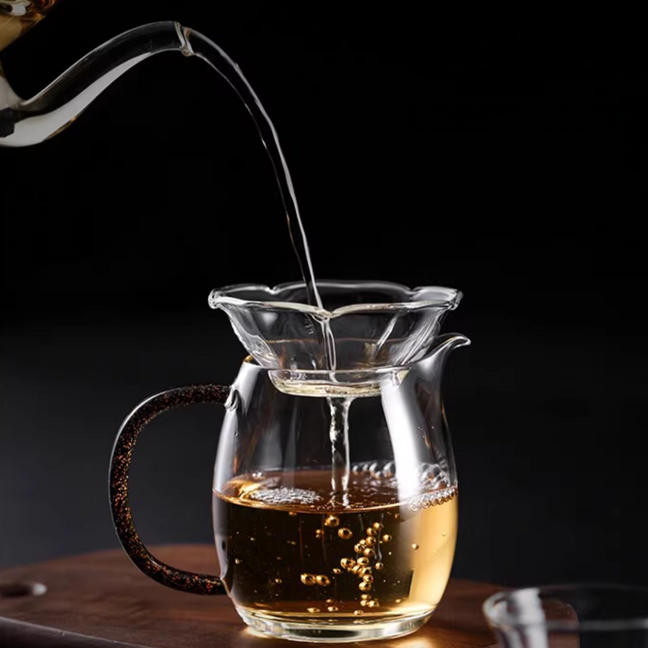 Guan Shan - Glass tea strainer zycschina