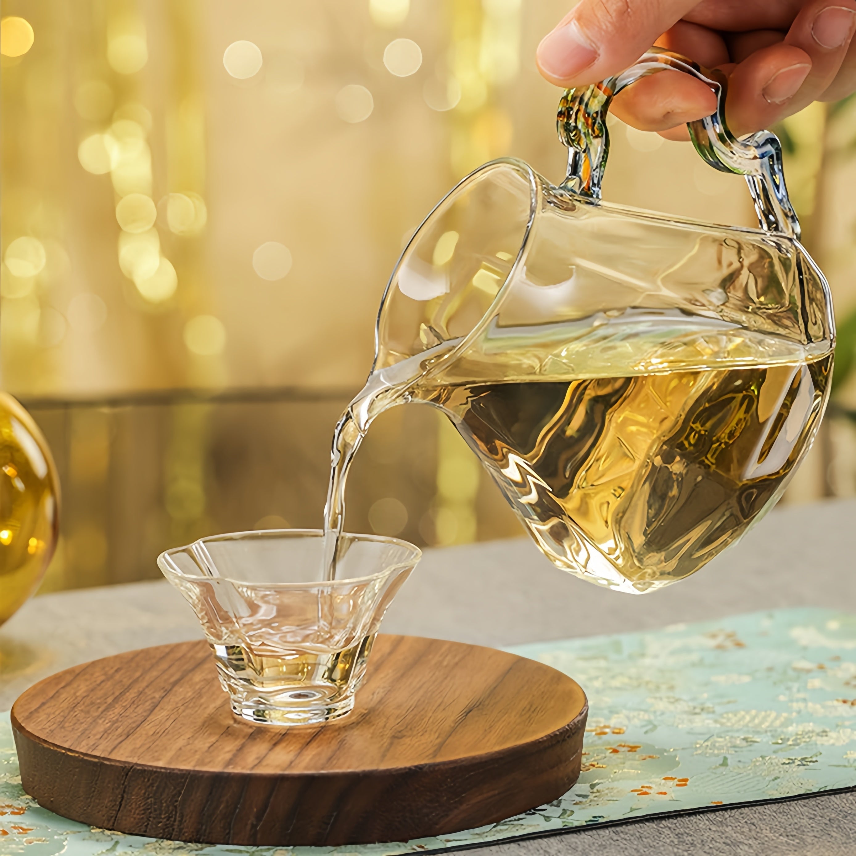 Long Yao Cha Hai(Mi Cui) 510cc - Glass fairness cup zycschina