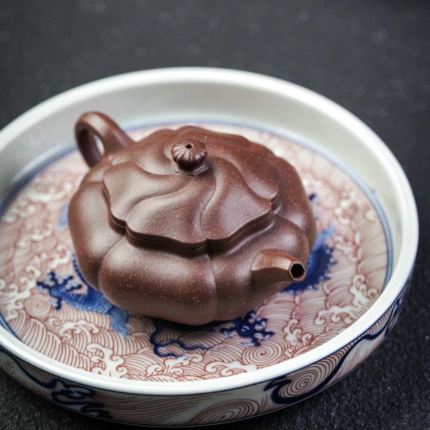 Wo Long Ju Shi 160cc - Yixing Handmade Teapot - zycs_China - tea - teapot