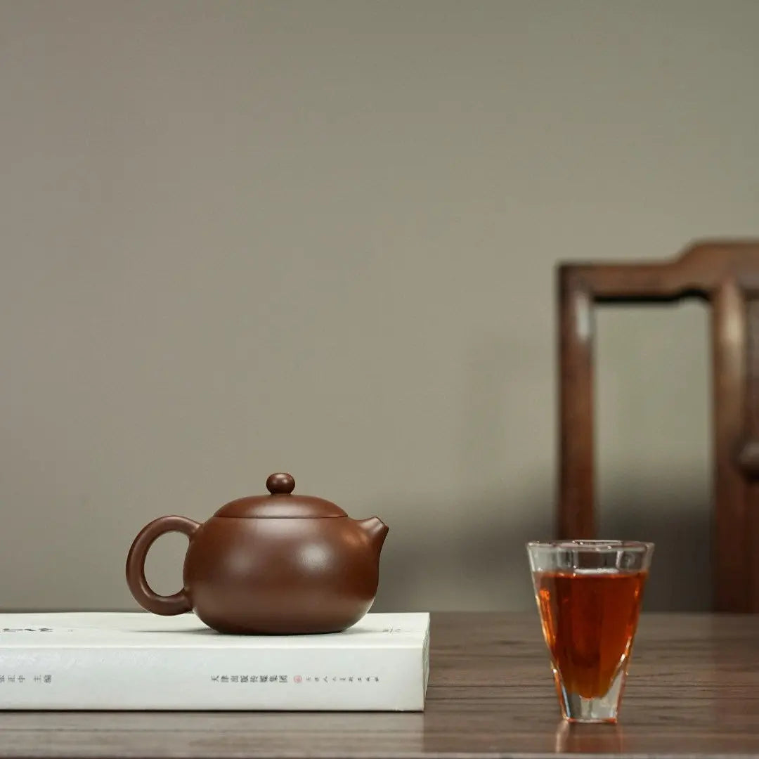 Xi Shi Teapot 200cc-Yixing Handmade Teapot 江苏宜兴