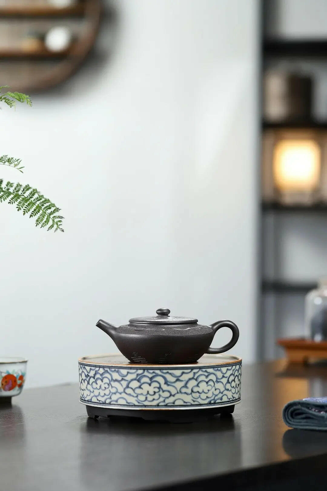 Sang Bian Teapot 240cc-Yixing Handmade Teapot 江苏宜兴