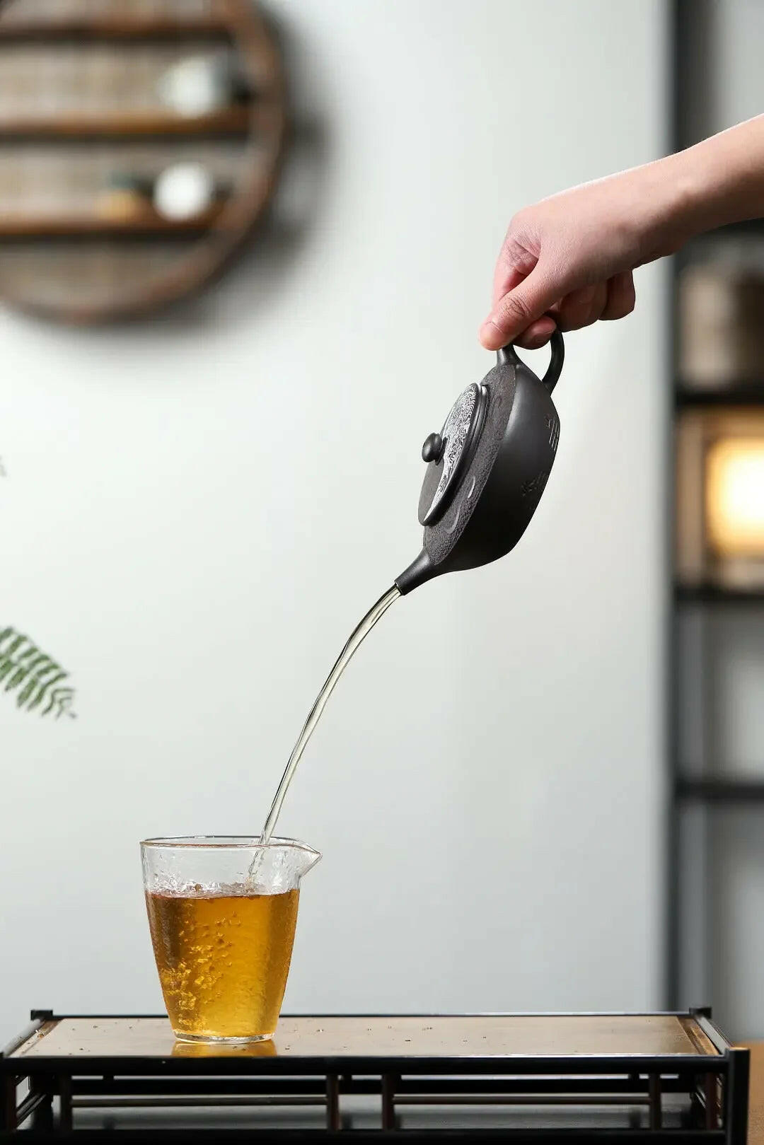 Sang Bian Teapot 240cc-Yixing Handmade Teapot 江苏宜兴