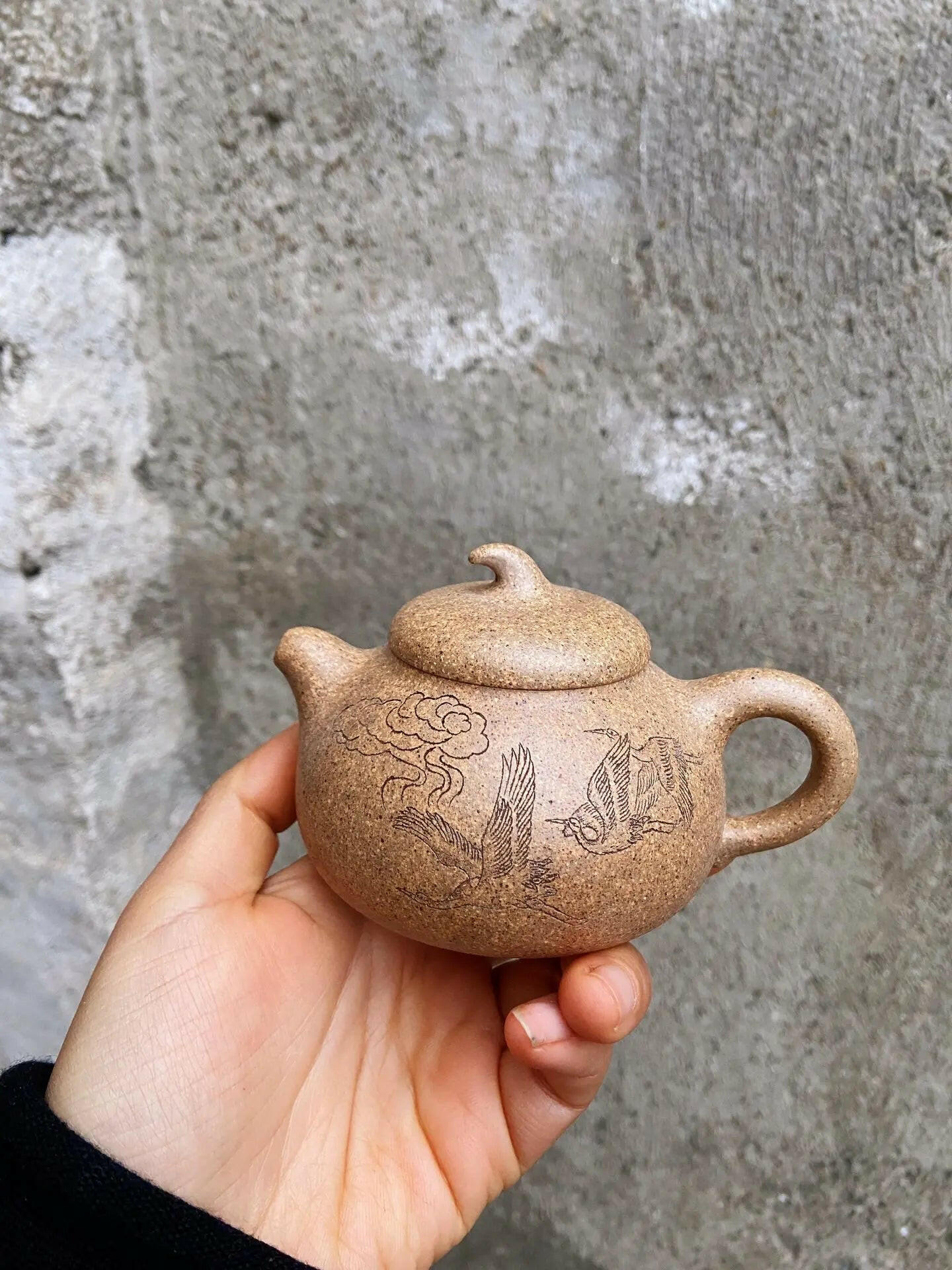 Qie Gua 190cc -Yixing Handmade Teapot 江苏宜兴