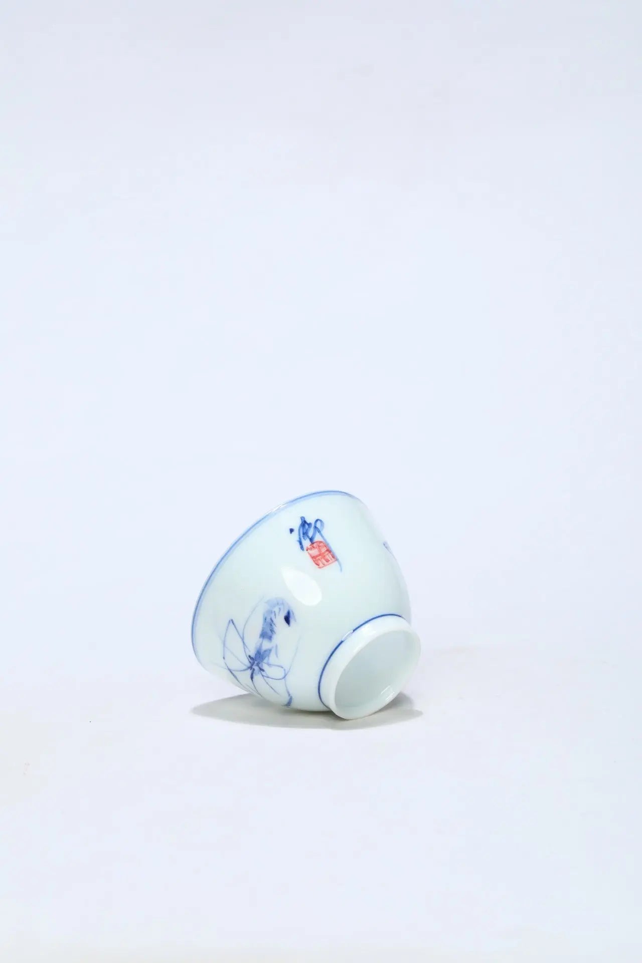 Xia Qu Bei 100cc -Jing De Zhen Handmade Teaware Teacup 江苏宜兴