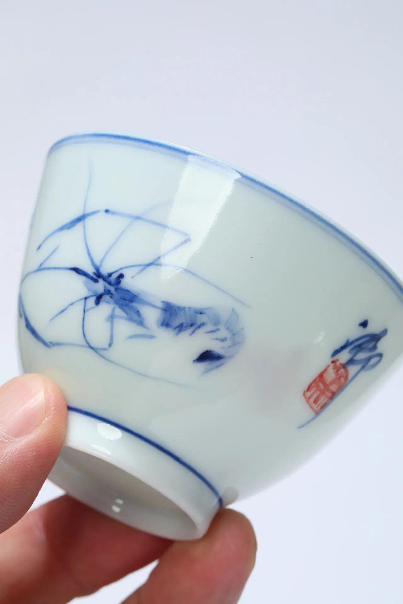 Xia Qu Bei 100cc -Jing De Zhen Handmade Teaware Teacup 江苏宜兴
