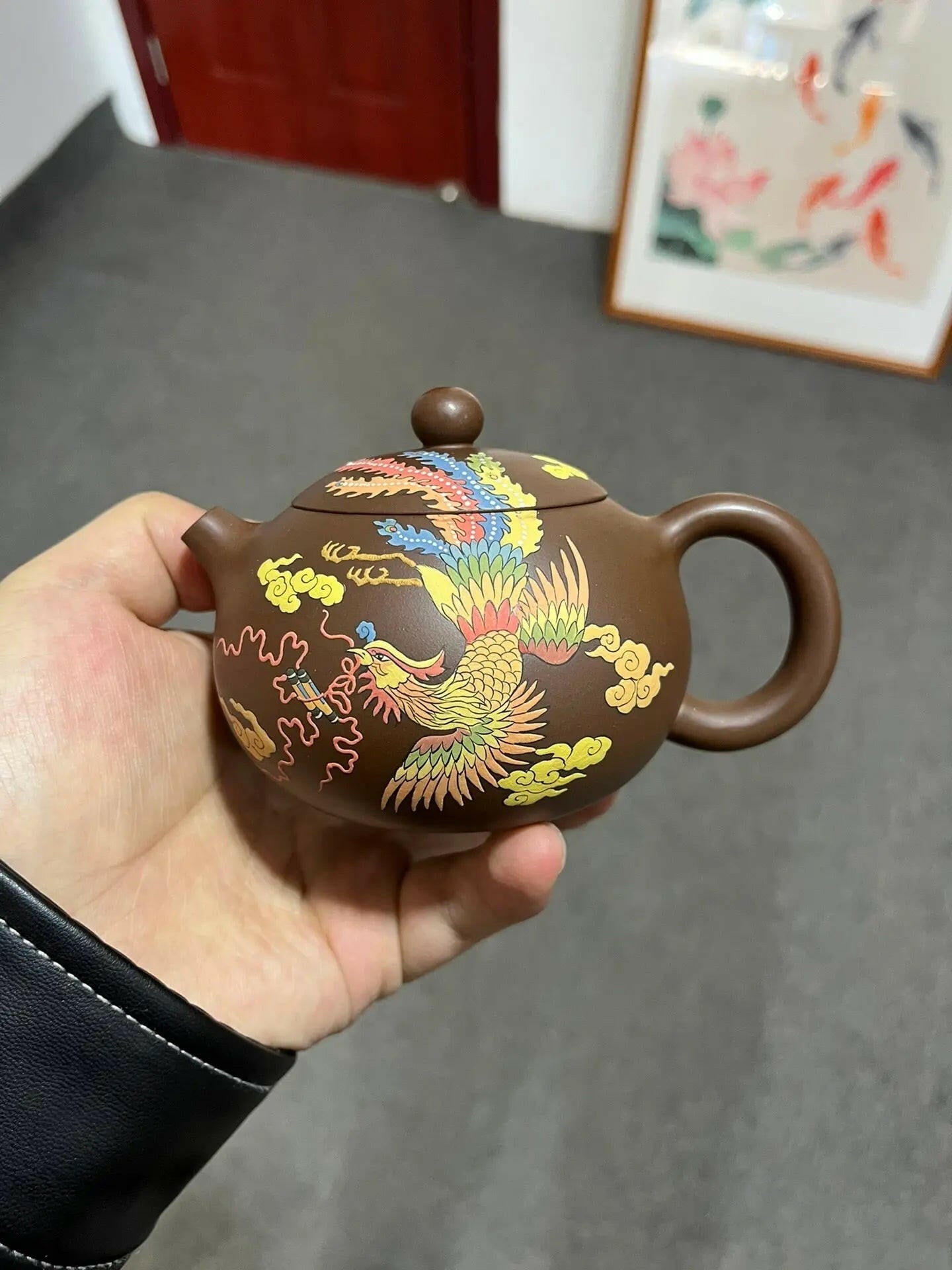 Xi Shi Feng Huang 280cc - Yixing Handmade Teapot 江苏宜兴