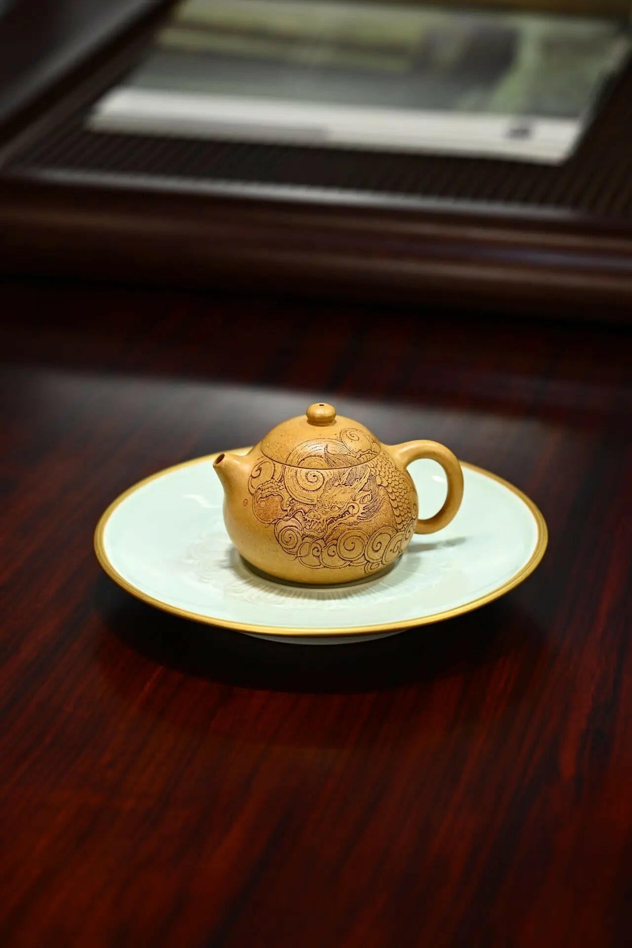 Wen Dan 170cc - Yixing Handmade Teapot 江苏宜兴