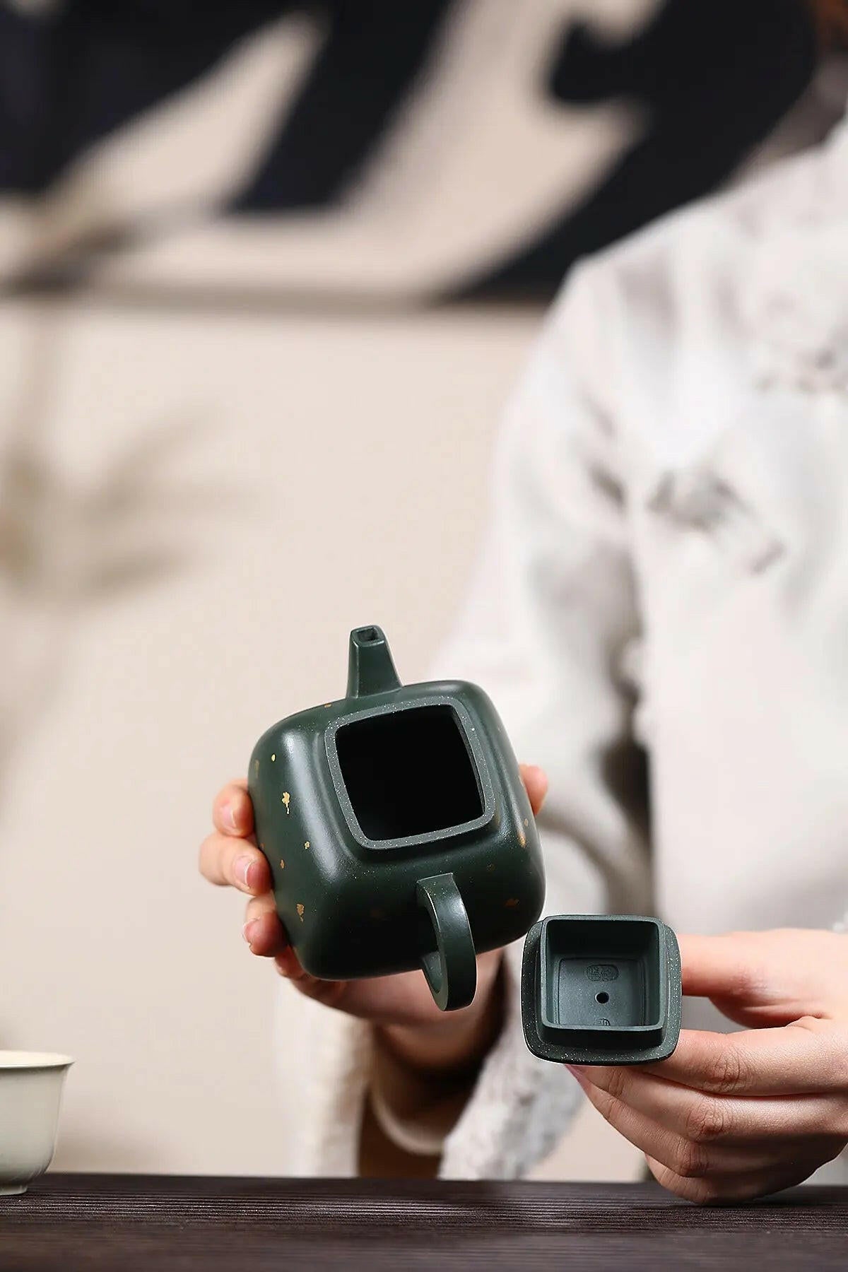 Si Fang Tan Ran 200cc - Yixing Handmade Teapot 江苏宜兴