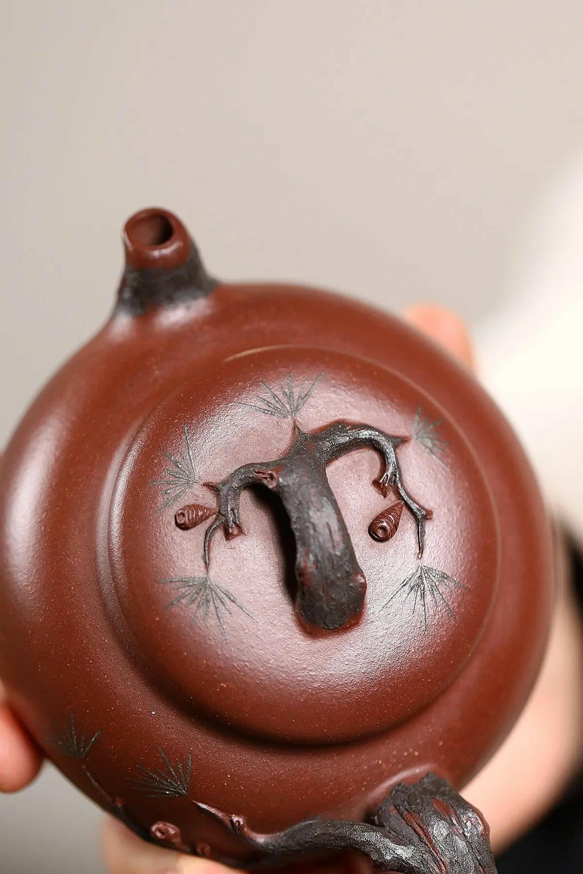 Ting Song Hu 220cc - Yixing Handmade Teapot 江苏宜兴