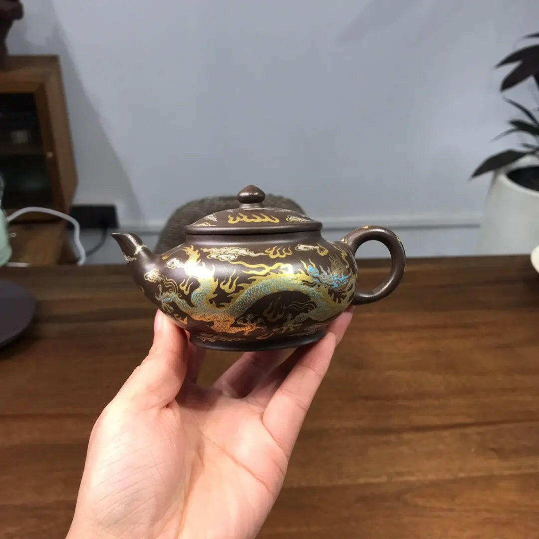 Bian Ying 150cc - Yixing Handmade Teapot 江苏宜兴