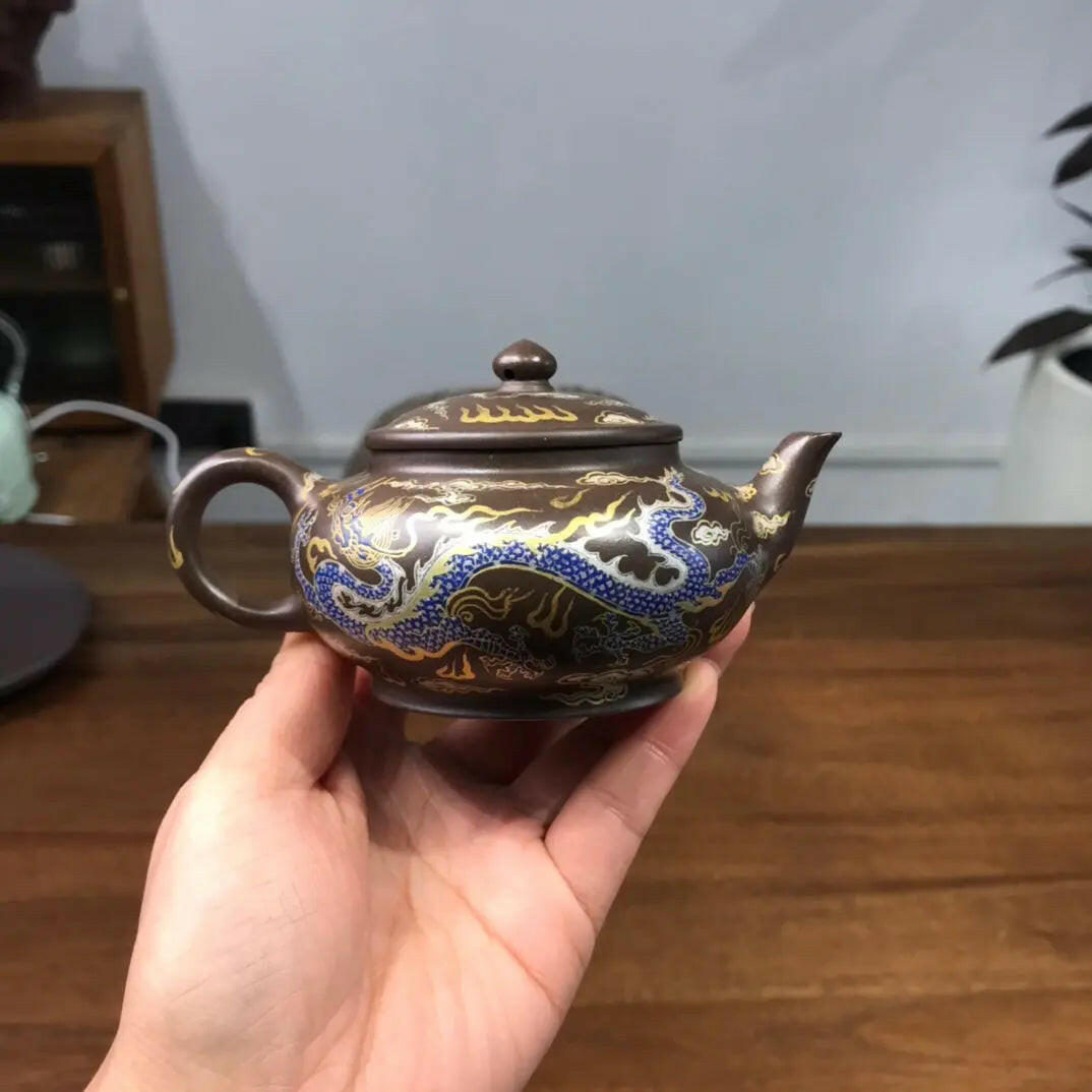 Bian Ying 150cc - Yixing Handmade Teapot 江苏宜兴