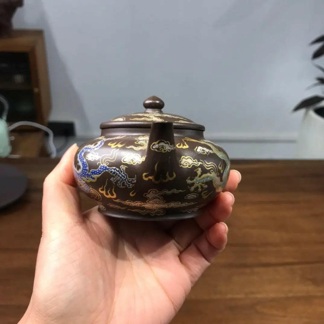 Bian Ying 150cc - Yixing Handmade Teapot 江苏宜兴