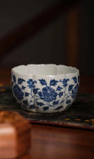 Chan Zhi Hua Kou Bei -Jing De Zhen Handmade Teacup 江苏宜兴