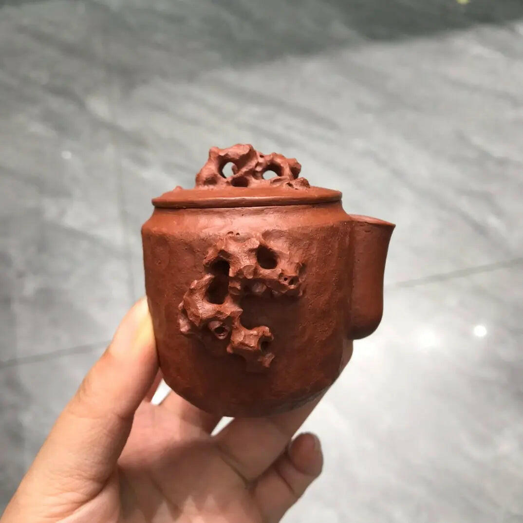 Tai Hu Shi Bao Ping 100cc - Yixing Handmade Teapot 江苏宜兴