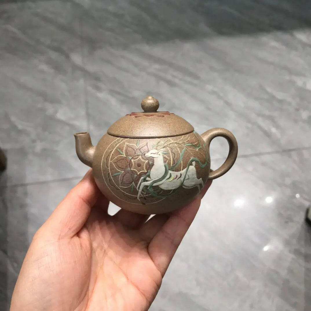 Fan Lian 130cc - Yixing Handmade Teapot 江苏宜兴