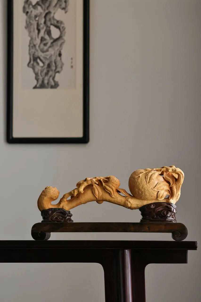 Ru Yi - Wood Sculpture zycschina