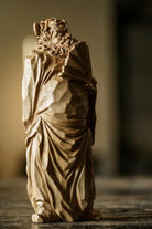 Zhong Kui Na Fu - Wood Sculpture zycschina