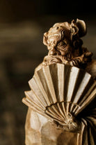 Zhong Kui Na Fu - Wood Sculpture zycschina