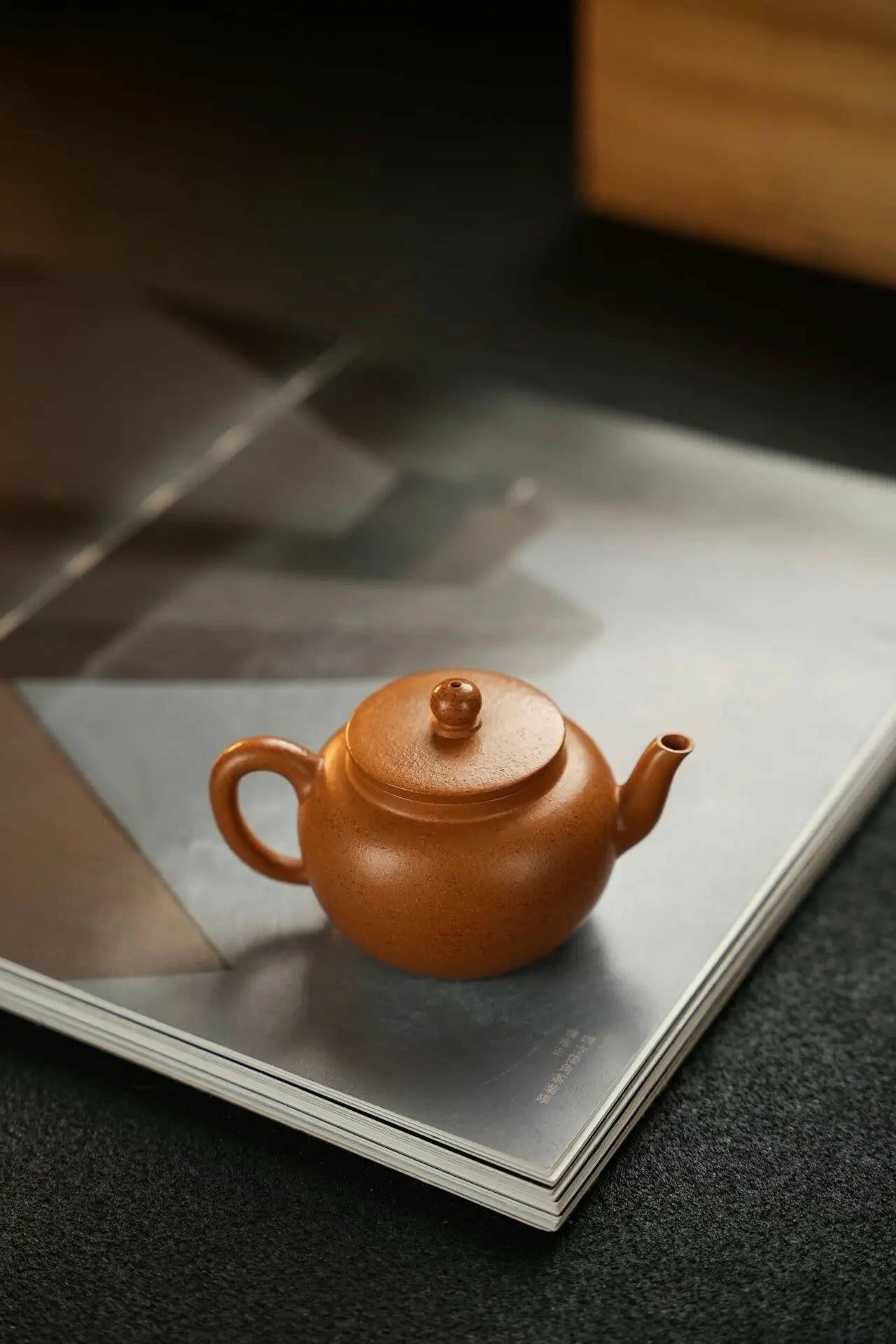 Ping Gai Lian Zi 150cc - Yixing Handmade Teapot 江苏宜兴
