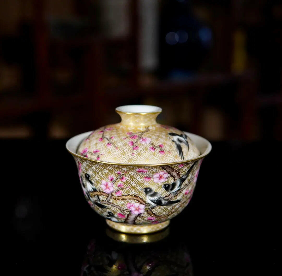 Shi Er Xi - Jing De Zhen Porcelain Gaiwan zycschina